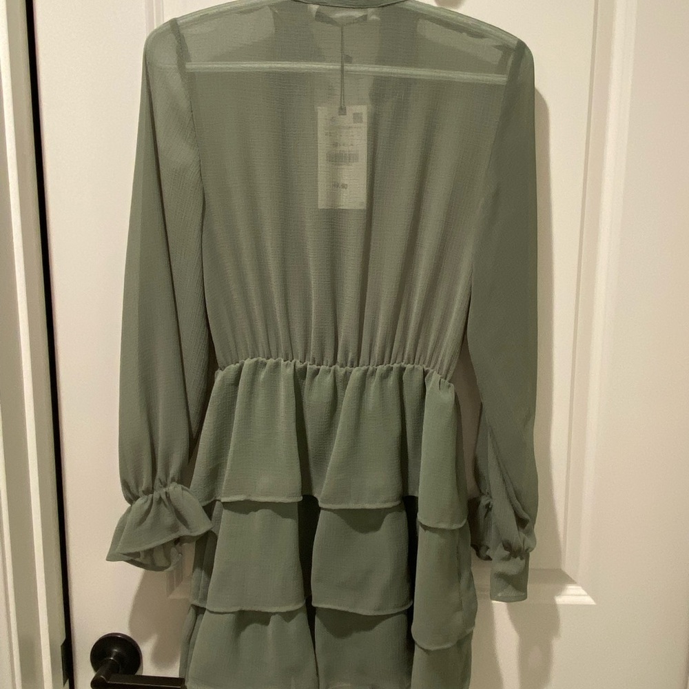 Zara Short Ruffled Dress - Picture 5 of 6